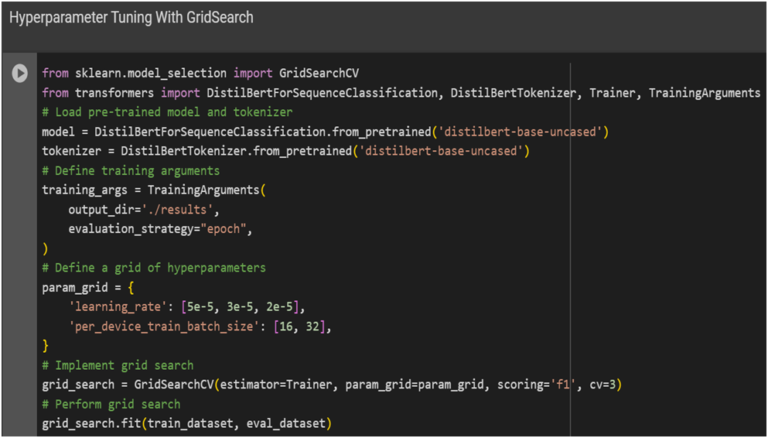 Hyperparameter Tuning